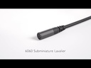 DPA 6061 CORE Omni Submini Mic, Loud SPL, Black, MicroLock