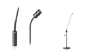 DPA 4011 Cardioid Mic, Black, XLR, 77 cm (30 in) Boom, Floor Stand, Single Mic