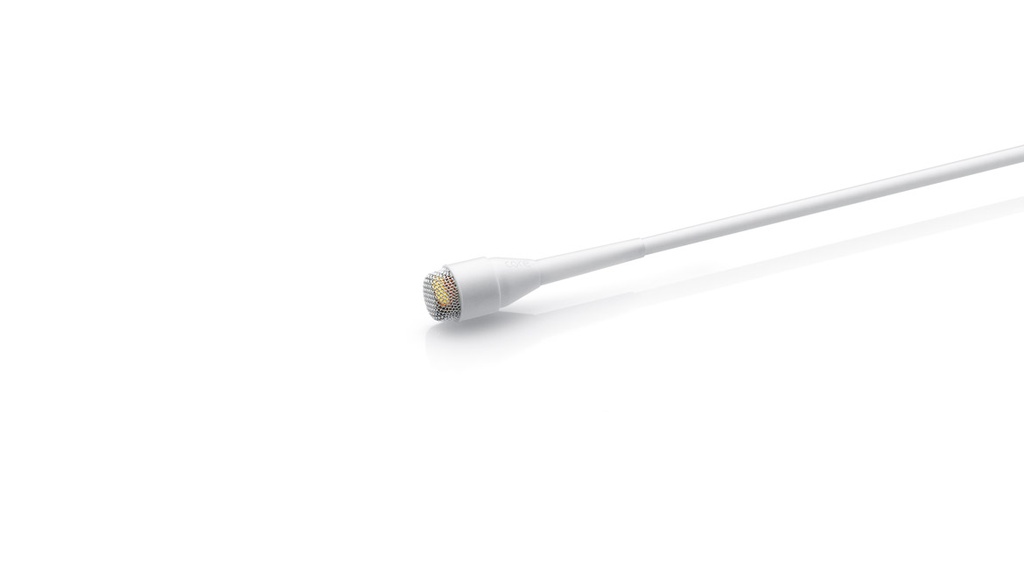 DPA 4061 CORE Omni Mic, Loud SPL, White, MicroDot