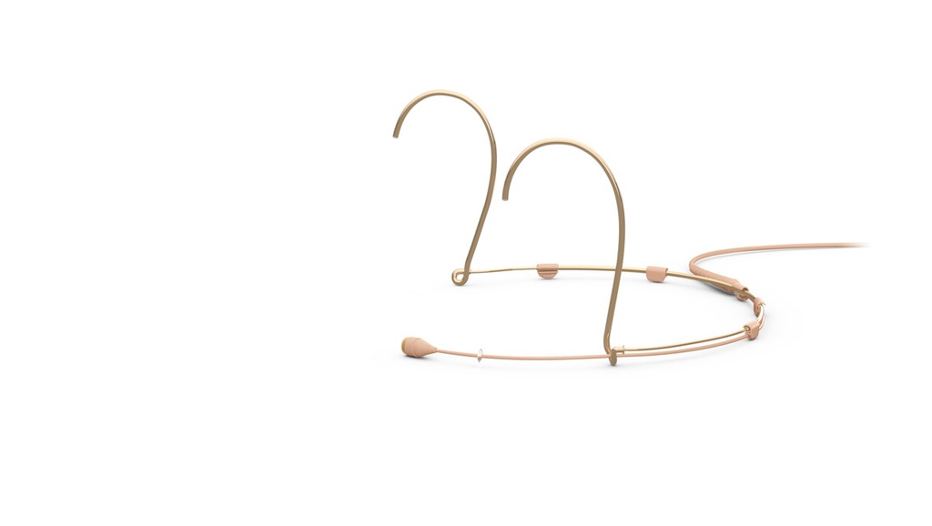 DPA 4066 CORE Omni Headset Mic, Beige Mini-Jack, Small