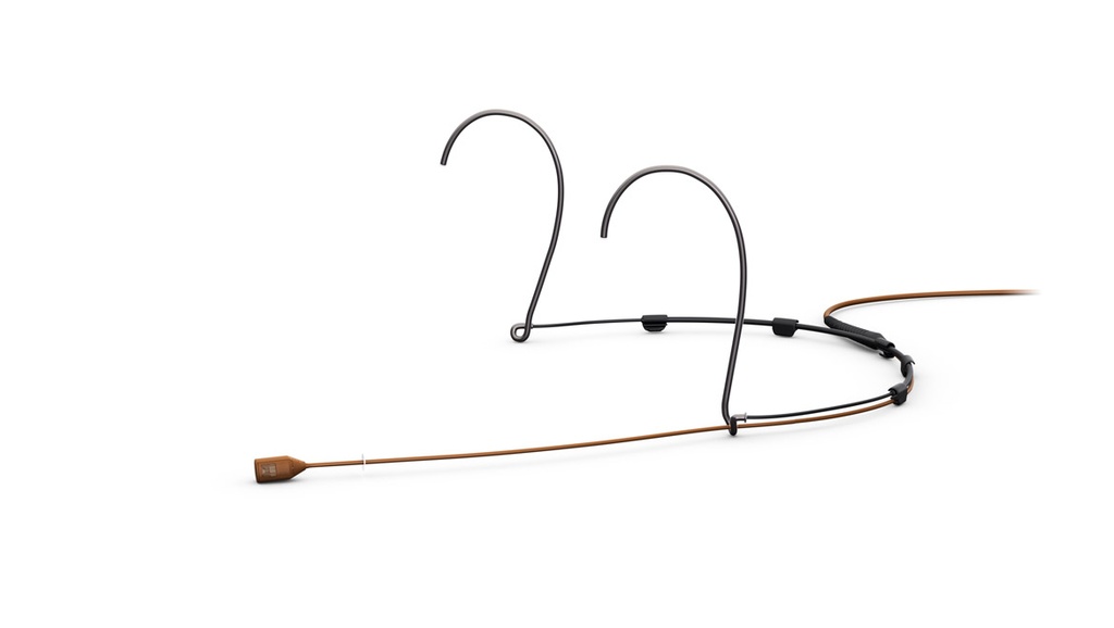 DPA 4088 CORE Directional Headset Mic, Brown, 3-pin LEMO