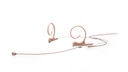 DPA 4166 CORE Omni Flex Headset Mic, 110 mm Boom, Beige, MicroDot