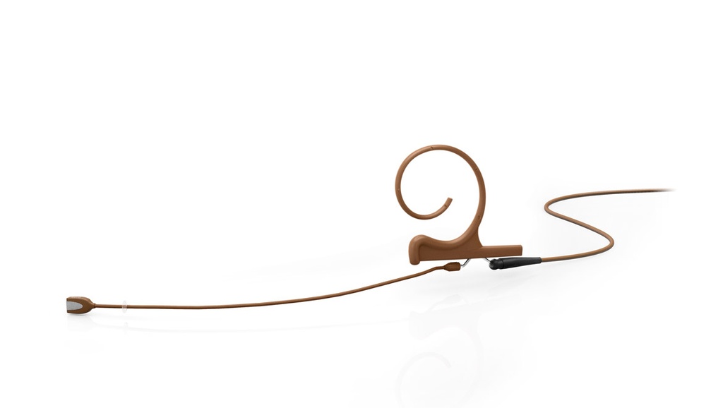 DPA 4188 CORE Directional Flex Earset Mic, 120 mm Boom, Brown, MicroDot