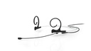 DPA 4266 CORE Omni Flex Headset Mic, 90 mm Boom, Black, MicroDot