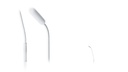 DPA 4098 CORE Supercardioid Mic, White, MicroDot, 28 cm (11 in) Boom, top and bottom Gooseneck