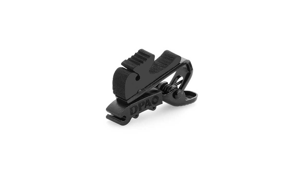 DPA Clip, Black, 10 pcs