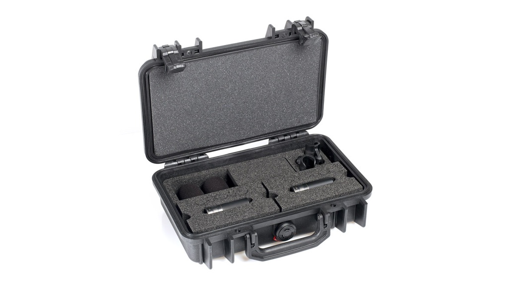 DPA 4011C Stereo Pair with Clips and Windscreens in Peli Case