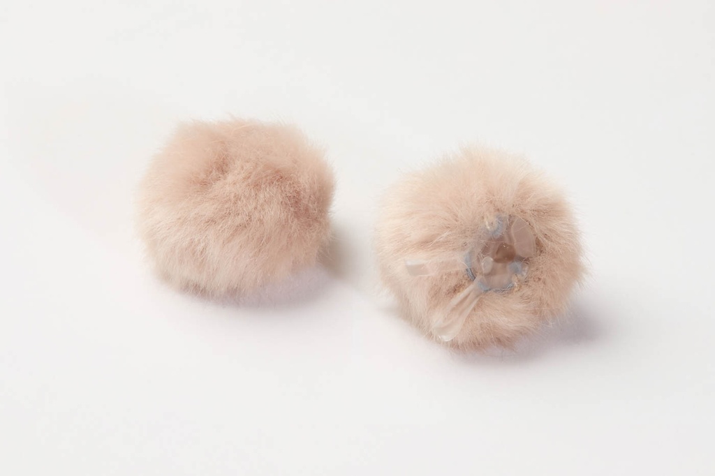 DPA Fur Windscreen, Beige, Large