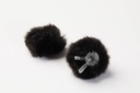 DPA Fur Windscreen, Black, Large