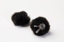 DPA Fur Windscreen, Black, Small