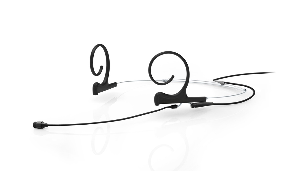 DPA 4266 CORE+ Omni Flex Headset Mic, 90  mm Boom, Black, TA4F Mini-XLR