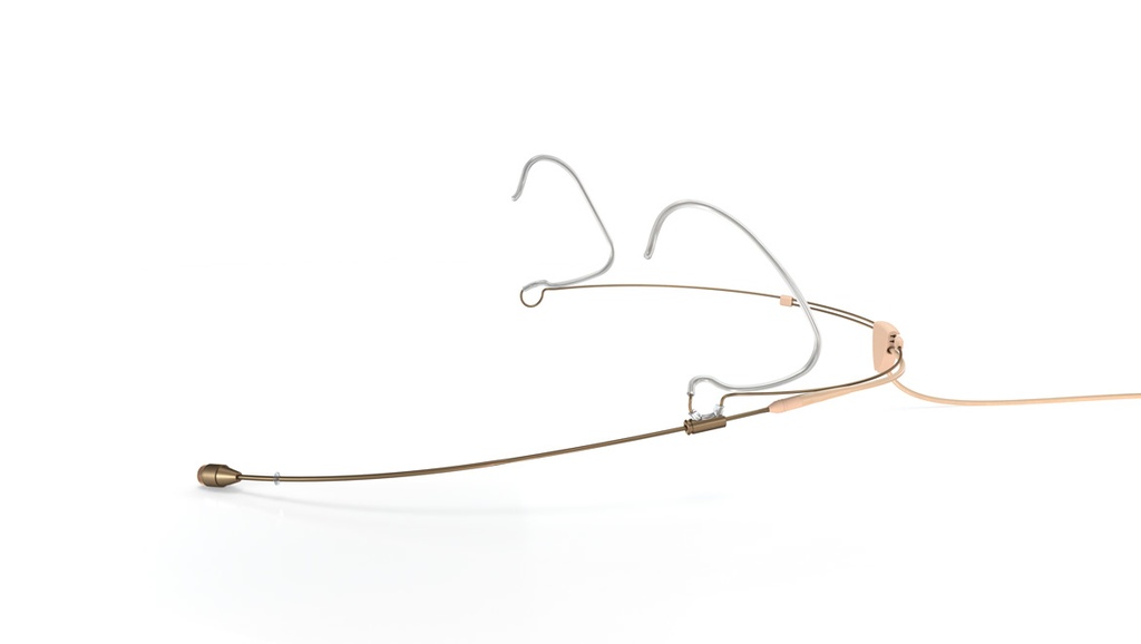 DPA 4466 CORE+ Omni Headset Mic, Beige, 3-pin LEMO