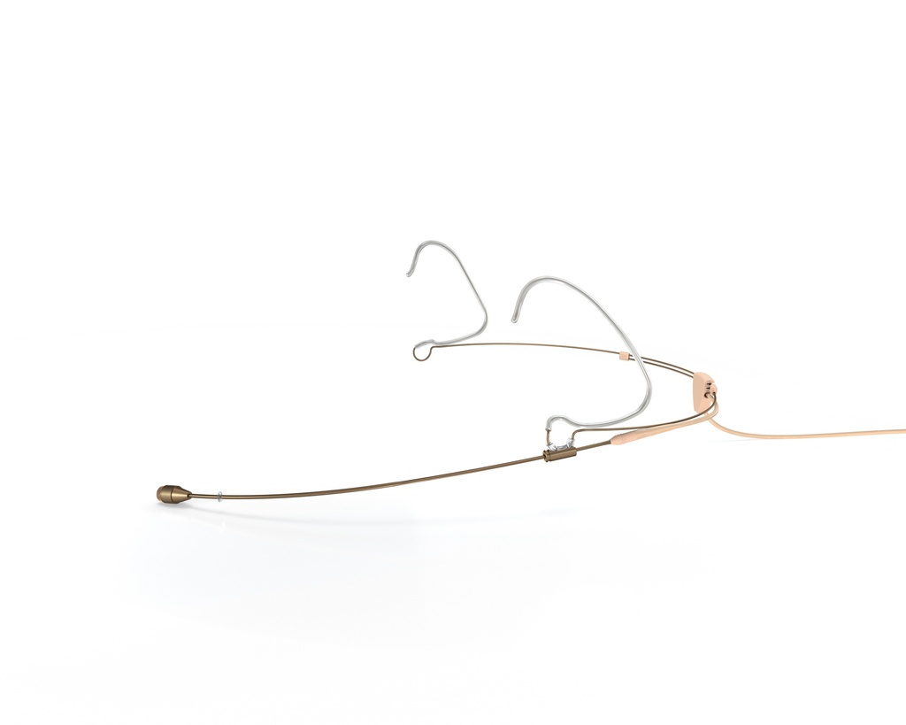 DPA 4466 CORE+ Omni Headset Mic, Beige, MicroLock