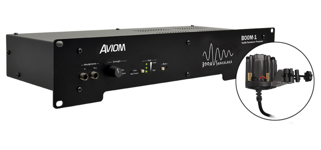 AVIOM BOOM-1 Tactile Transducer Processor