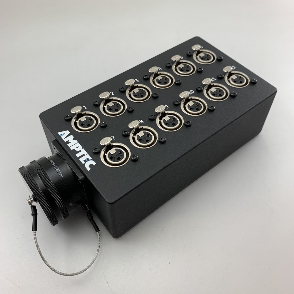 Connx Stagebox 12ch, LK37 Male, 12x XLR Female (Amptec logo)