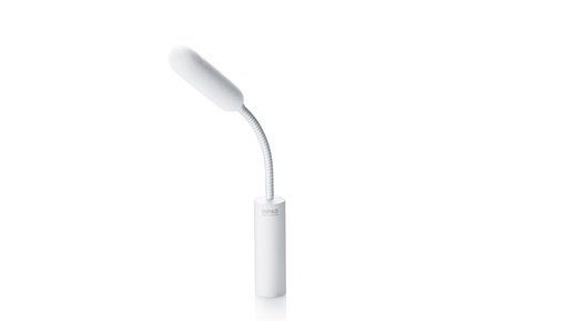 [4098DCGW01015] DPA 4098 CORE Supercardioid Mic, White, XLR, 20 cm (8 in) Boom, full Gooseneck