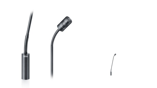 [4011DFGB01030] DPA 4011 Cardioid Mic, Black, XLR, 32 cm (13 in) Boom, top and bottom Gooseneck