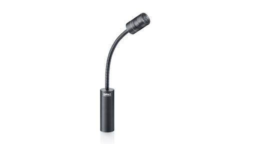 [4018DFGB01015] DPA 4018 Supercardioid Mic, Black, XLR, 20 cm (8 in) Boom, full Gooseneck