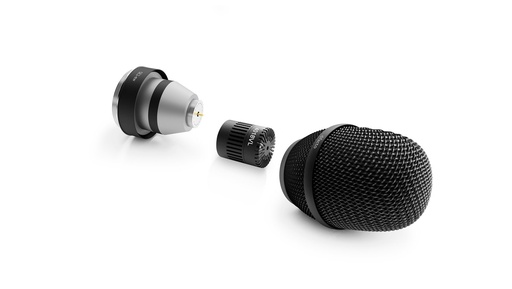 [4018VLBSE2] DPA d:facto™ 4018VL Linear Supercardioid Mic, SE2-ew Adapter (Sennheiser 2000/6000/9000/evolution/D1), Black