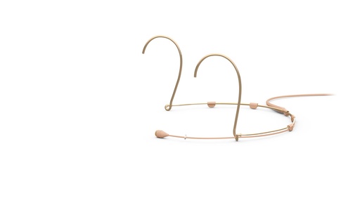 [4066OCAF00LH] DPA 4066 CORE Omni Headset Mic, Beige, MicroDot