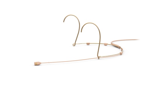 [4088DCAF03LHS] DPA 4088 CORE Directional  Headset Mic, Beige, 3-pin LEMO, Small