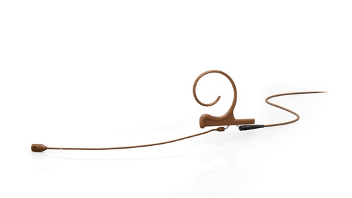 [4288DCFC00LE] DPA 4288 CORE Directional Flex Earset Mic, 120 mm Boom, Brown, MicroDot