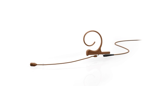 [4288DCFC00ME] DPA 4288 CORE Directional Flex Earset Mic, 100 mm Boom, Brown, MicroDot