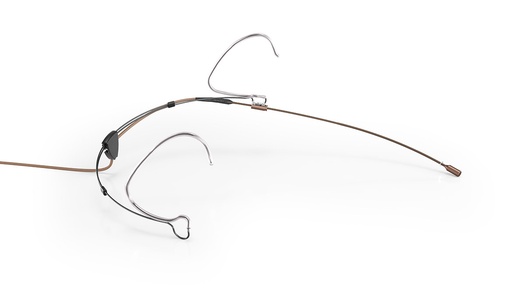 [6066OCRC03] DPA 6066 CORE Omni Headset Mic, Brown, 3 pin LEMO