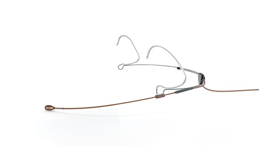 [4466OCRC03] DPA 4466 CORE Omni Headset Mic, Brown, 3-pin LEMO
