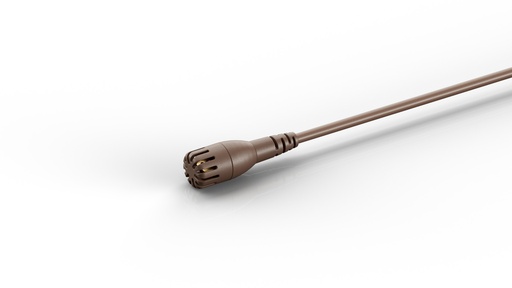 [2061OLCC34] DPA 2061 Omni Mic, Loud SPL, Brown, Mini-Jack
