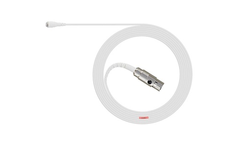[4061OPCW10] DPA 4061 CORE+ Omni Mic, Loud SPL, White, TA4F Mini-XLR