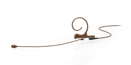 [4266OPFC34LE] DPA 4266 CORE+ Omni Flex Earset Mic, 110 mm Boom, Brown, Mini-Jack