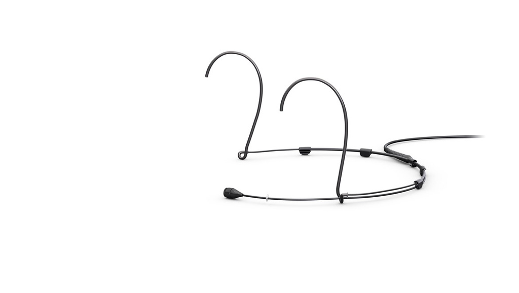 DPA 4066 CORE Omni Headset Mic, Black, MicroDot