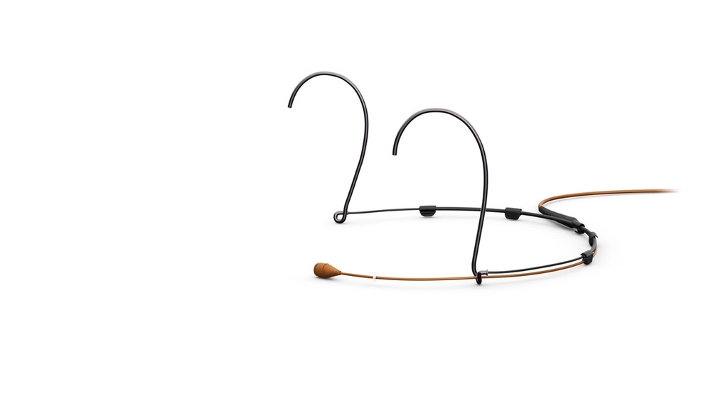 DPA 4066 CORE Omni Headset Mic, Brown, MicroDot
