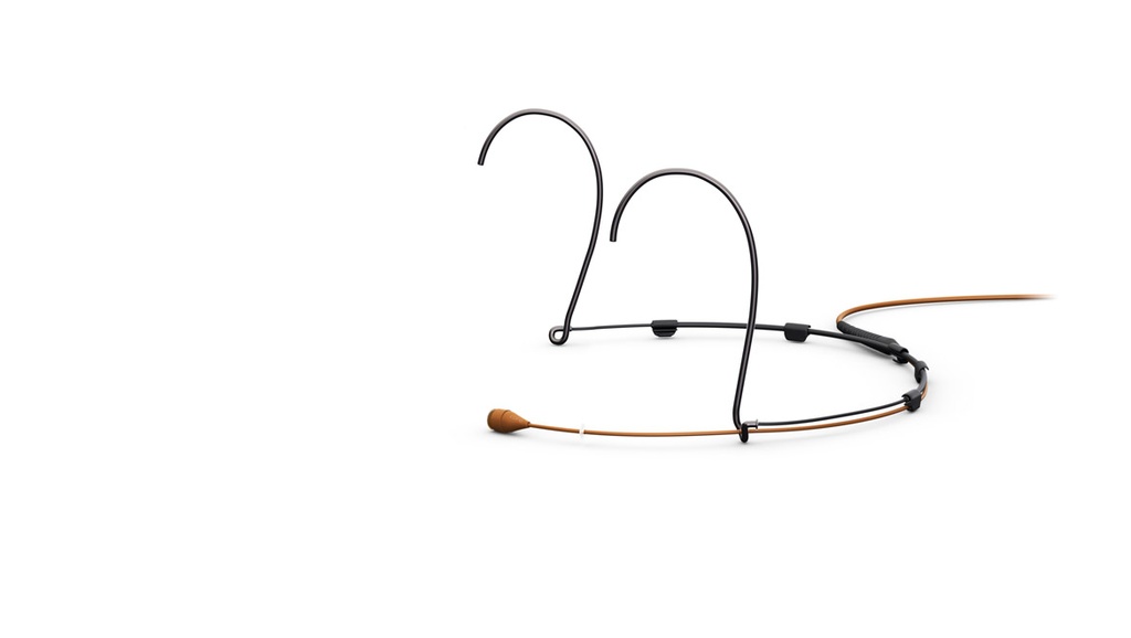 DPA 4066 CORE Omni Headset Mic, Brown, MicroDot, Small