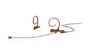 DPA 4188 CORE Directional Flex Headset Mic, 120 mm Boom, Brown, TA4F Mini-XLR
