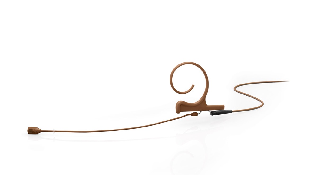 DPA 4288 CORE Directional Flex Earset Mic, 120 mm Boom, Brown, MicroDot
