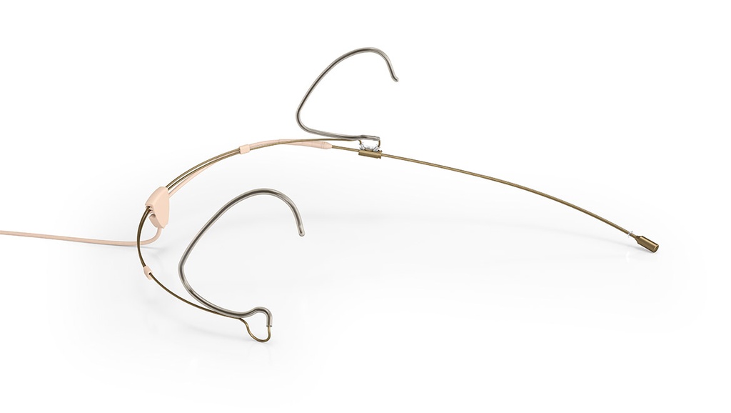 DPA 6066 CORE Omni Headset Mic, Beige, TA4F Mini-XLR