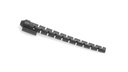 DPA Headset Clip and Strain Relief, Black, 5 pcs