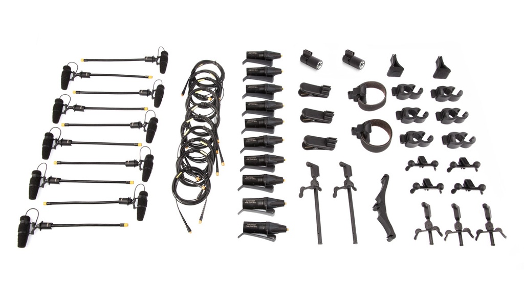 DPA 4099 CORE Rock Touring Kit, 10 Mics and accessories, Extreme SPL