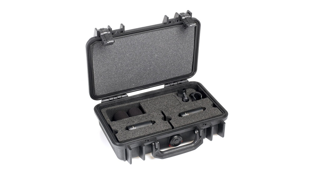 DPA 2006A Stereo Pair with Clips and Windscreens in Peli Case