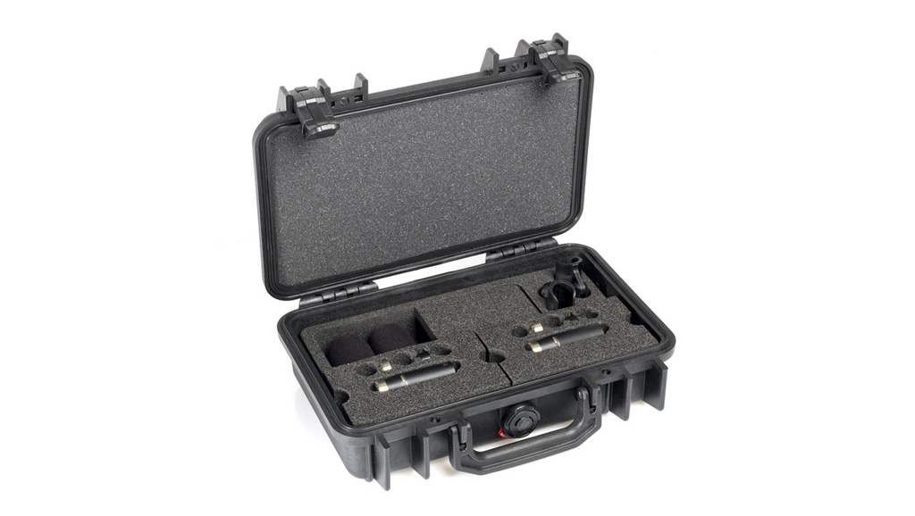 DPA 4006A Stereo Pair with Clips and Windscreens in Peli Case