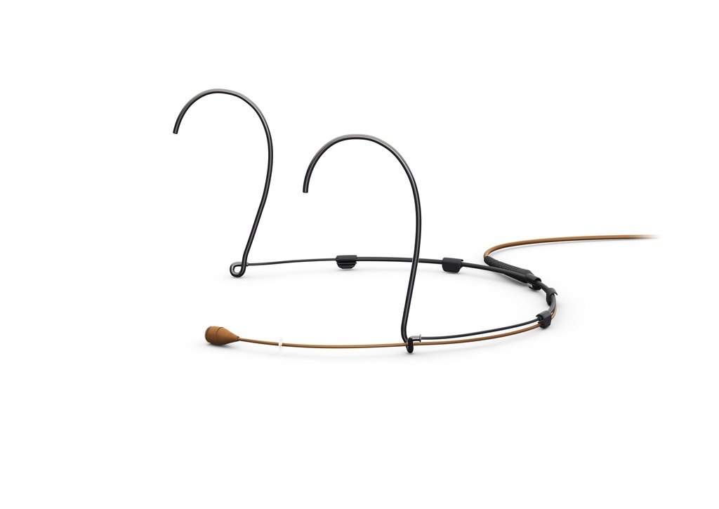 DPA 4066 CORE+ Omni Headset Mic, Brown, MicroLock