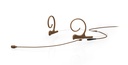 DPA 4266 CORE+ Omni Flex Headset Mic, 110 mm Boom, Brown, MicroLock