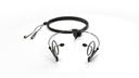 DPA 4560 CORE+ Binaural Headset, Normal SPL, Black, MicroLock