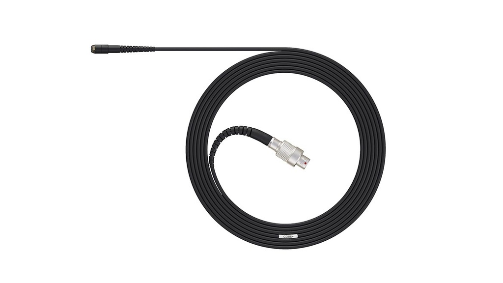 DPA 4660 CORE+ Heavy Duty Omni Mic, Normal SPL, Black, 3-pin LEMO