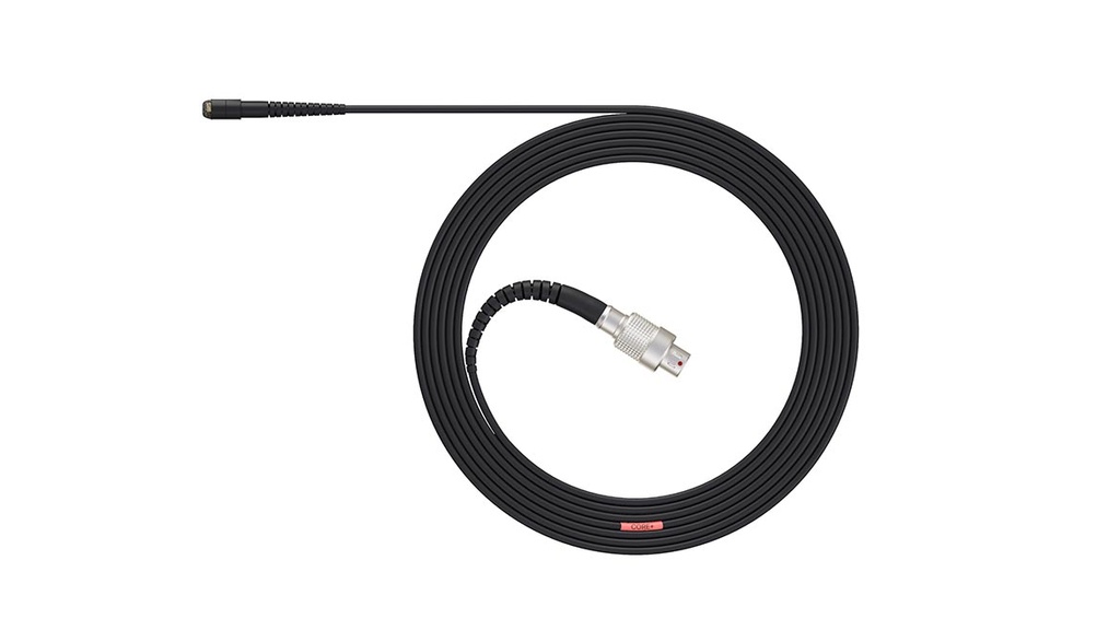 DPA 4661 CORE+ Heavy Duty Omni Mic, Loud SPL, Black, 3-pin LEMO