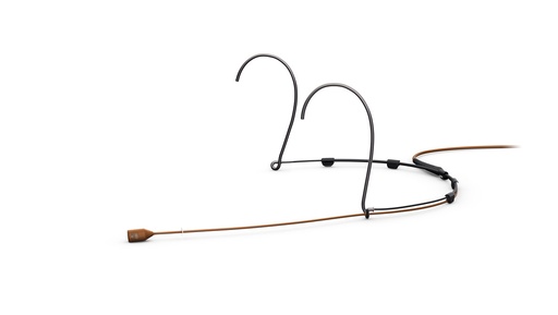 [4088DCAC10LHS] DPA 4088 CORE Directional Headset Mic, Brown, TA4F Mini-XLR. Small