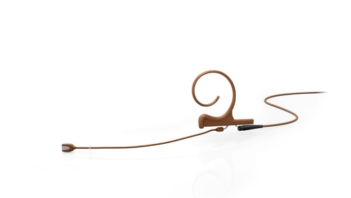 [4188DCFC00ME] DPA 4188 CORE Directional Flex Earset Mic, 100 mm Boom, Brown, MicroDot