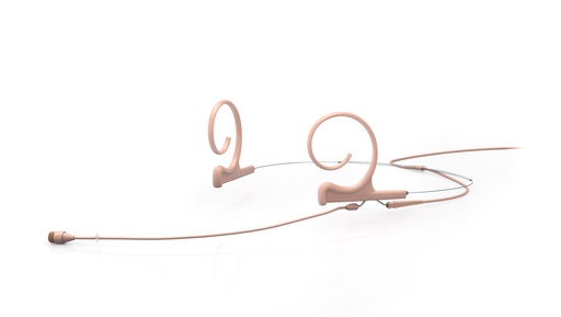 [4266OCFF00LH] DPA 4266 CORE Omni Flex Headset Mic, 110 mm Boom, Beige, MicroDot